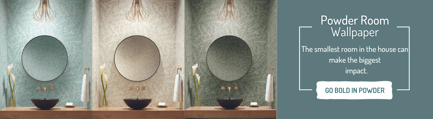 Wallpaper For Powder Room