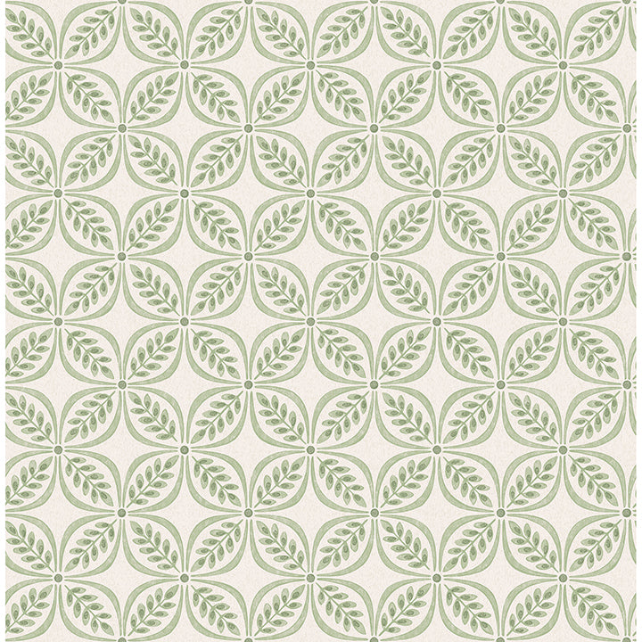 Morgrove Green Trellis Wallpaper