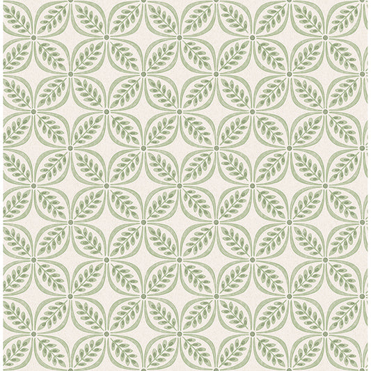Morgrove Green Trellis Wallpaper