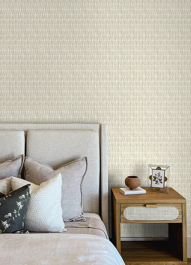 Nabi Neutral Geometric Wallpaper