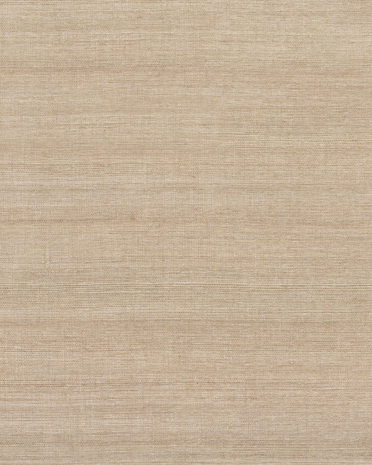 Maguey Silver and Beige Sisal Wallpaper- Silver and Beige