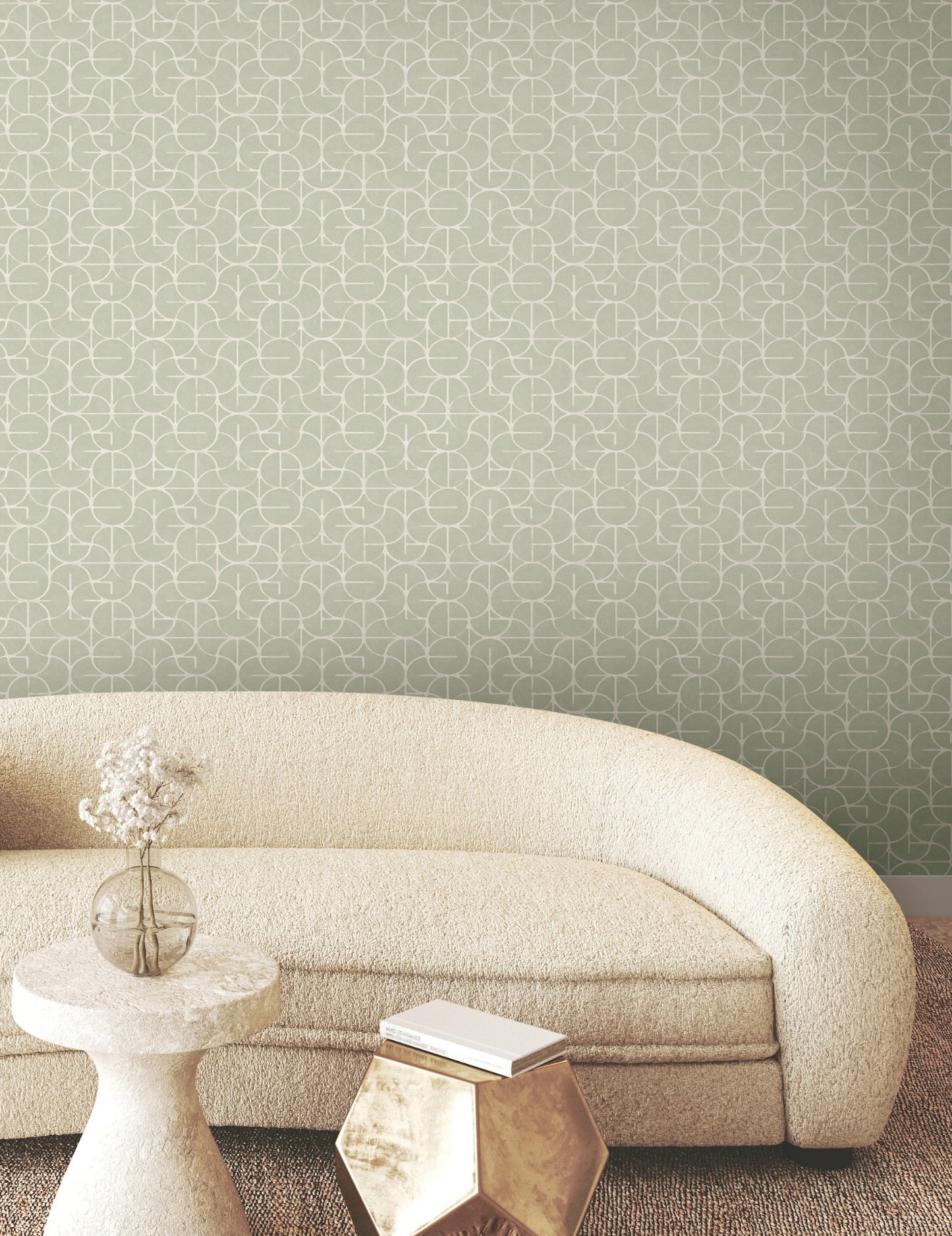 Looking Glass Wallpaper- Zest