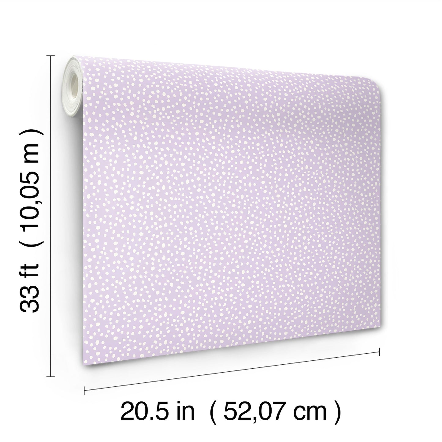 Dotty Lavender Petite Polka Dot Wallpaper