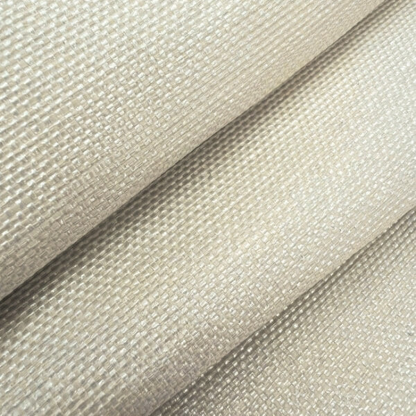 Hint Dusky Ivory York High Performance Textile Wallcovering