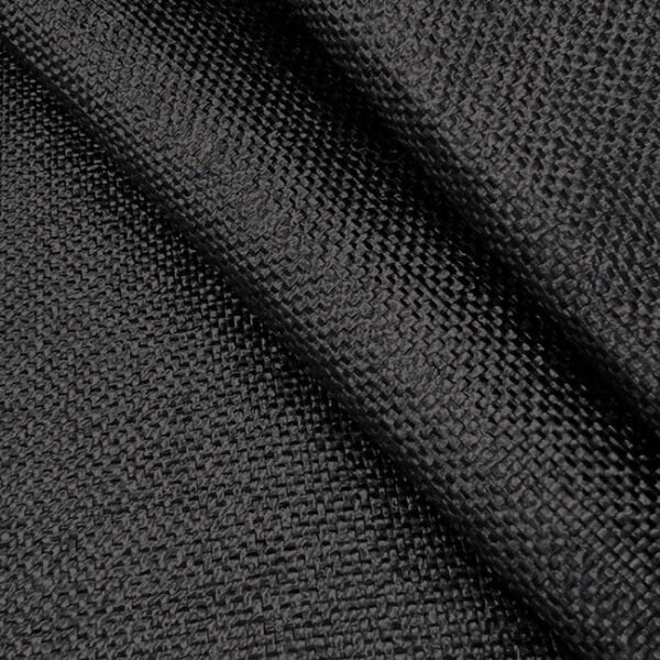 Hint Jet Black York High Performance Textile Wallcovering
