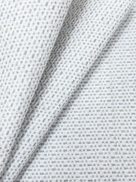 Echo White York High Performance Textile Wallcovering