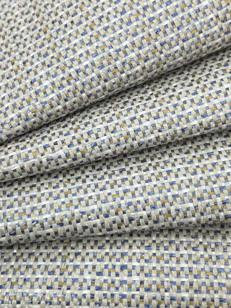 Echo Smokey Blue York High Performance Textile Wallcovering