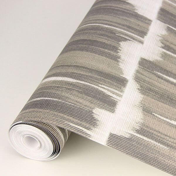 Serendipity Taupe Shibori Wallpaper