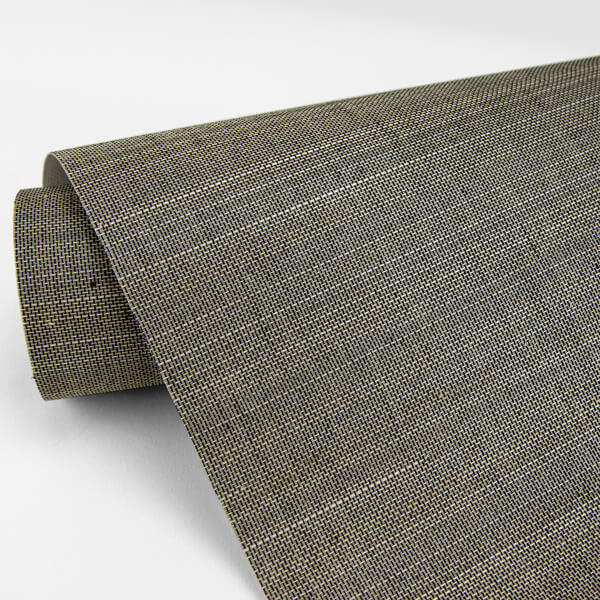 Tiemao Brown Abaca Grasscloth Wallpaper