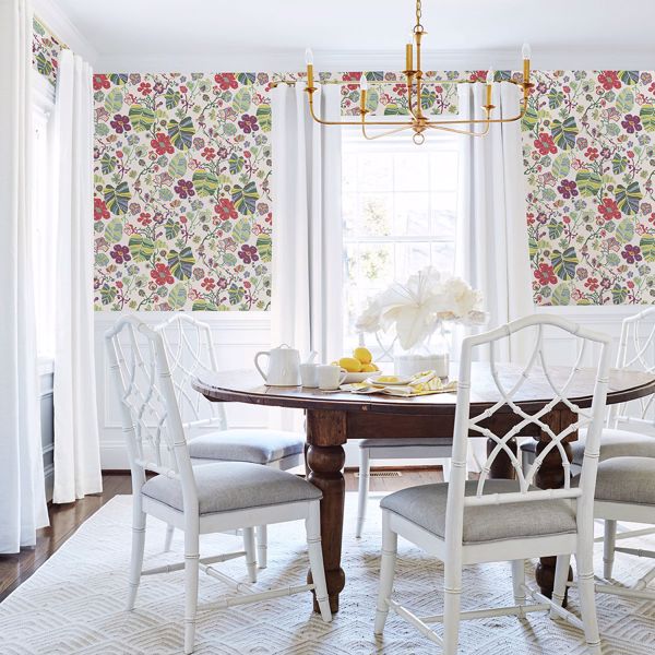 Gwyneth Multicolor Floral Wallpaper