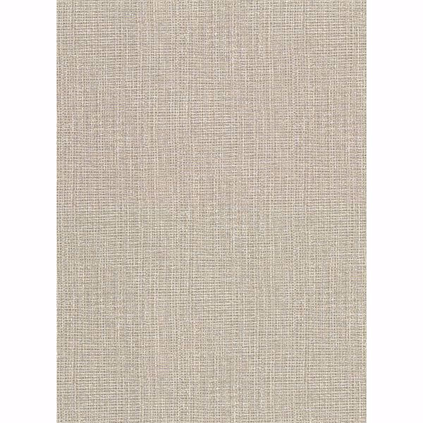 Claremont Brown Faux Grasscloth Wallpaper