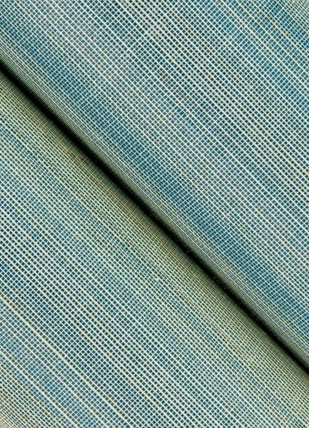 Mai Turquoise Grasscloth Wallpaper