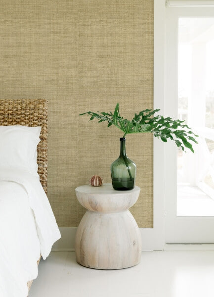 Cheng Wheat Woven Grasscloth Wallpaper