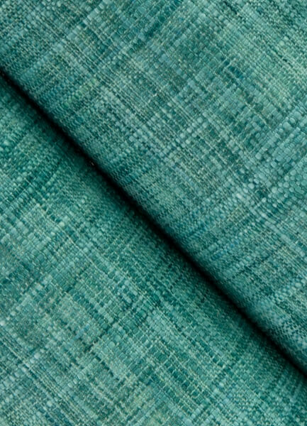 Genji Teal Woven Wallpaper