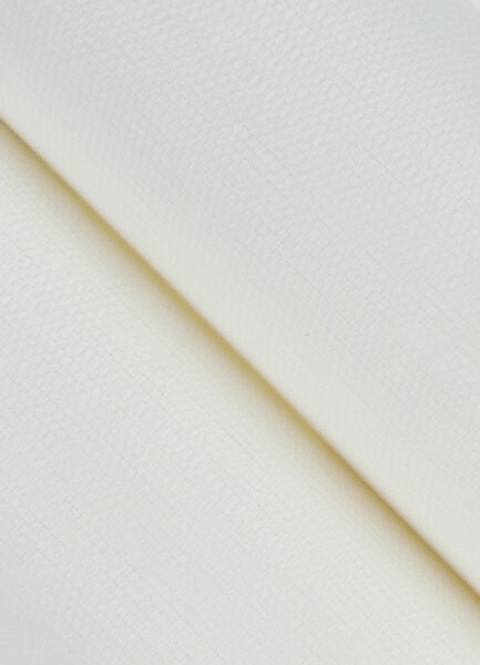 Hien White Grasscloth Wallpaper