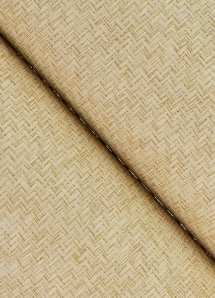 Xiulin Off White Zigzag Wallpaper