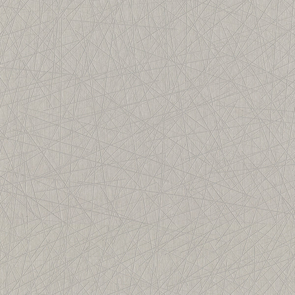 Allover Stix Silver Geometric Wallpaper