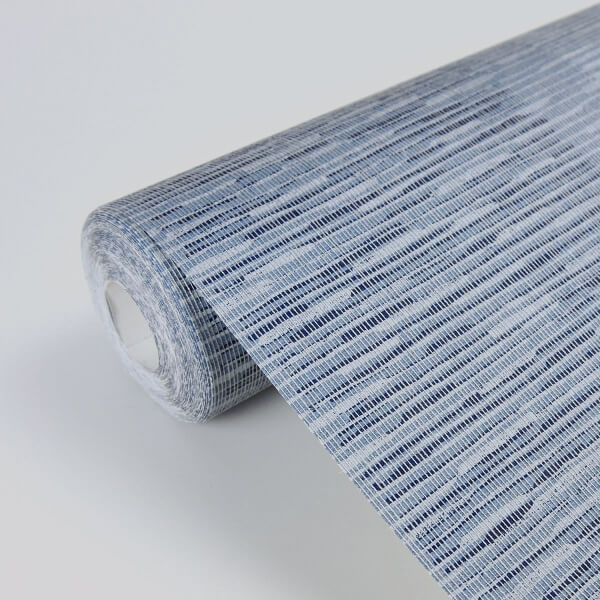 Pezula Blue Texture Stripe Wallpaper