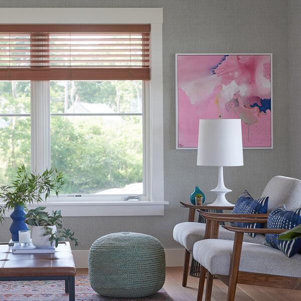 Dunstan Grey Basketweave Wallpaper