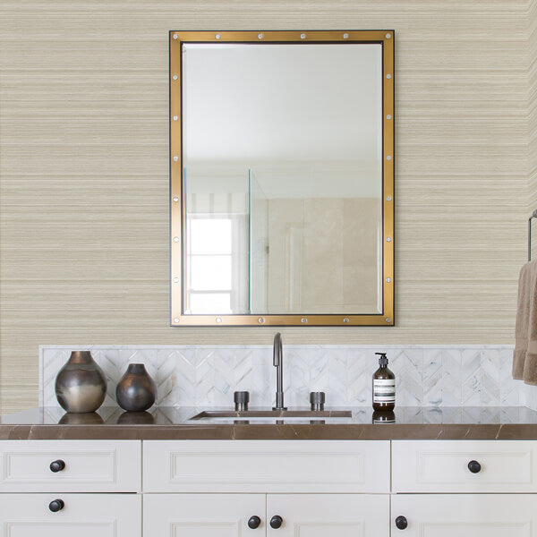 Skyler Cream Striped Wallpaper