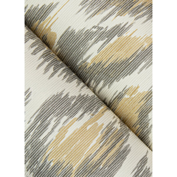 Electra Wheat Leopard Spot String Wallpaper