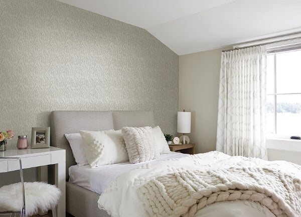 Kila Grey Geometric Wallpaper