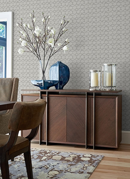 Besi Platinum Tiled Wallpaper