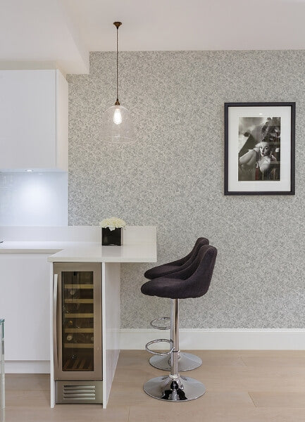 Hepworth Grey Texture Wallpaper