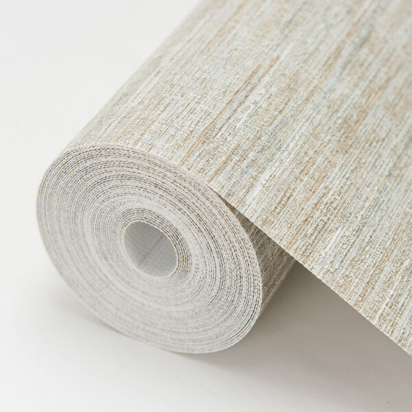Cogon Taupe Distressed Texture Wallpaper