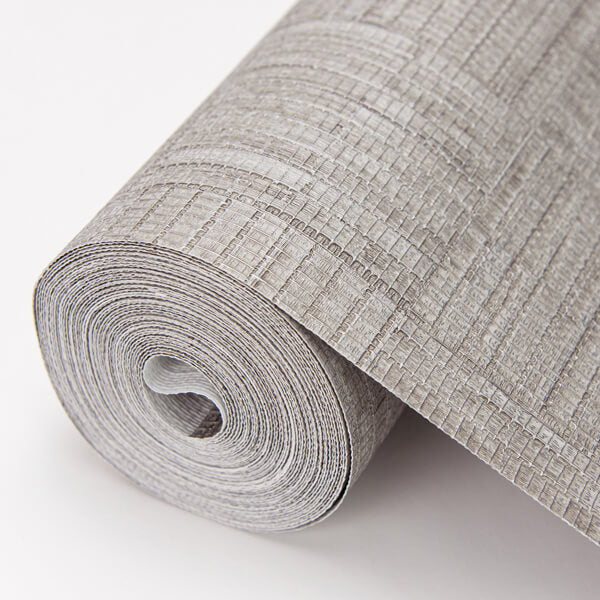 Thea Grey Geometric Wallpaper