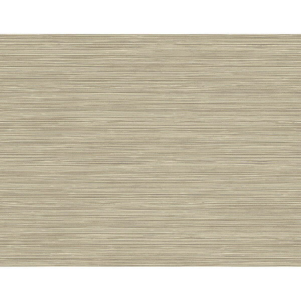 Bondi Beige Grasscloth Texture Wallpaper