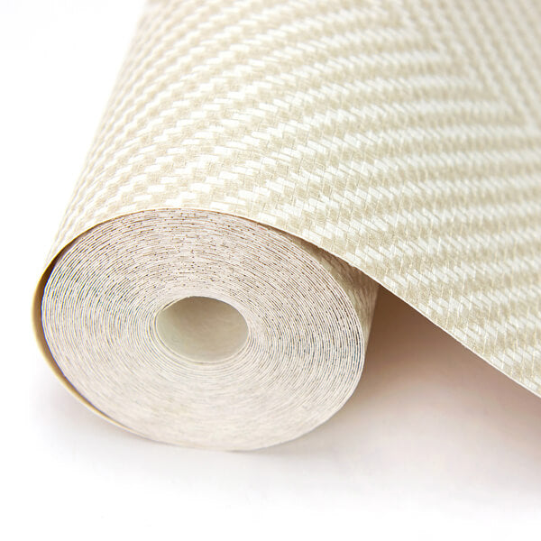 Graham Taupe Chevron Wallpaper
