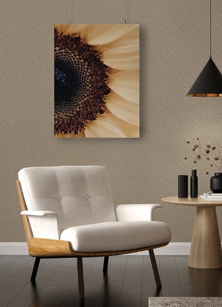 Apex Beige Weave Wallpaper