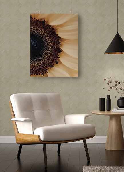 Thriller Cream Wood Tile Wallpaper
