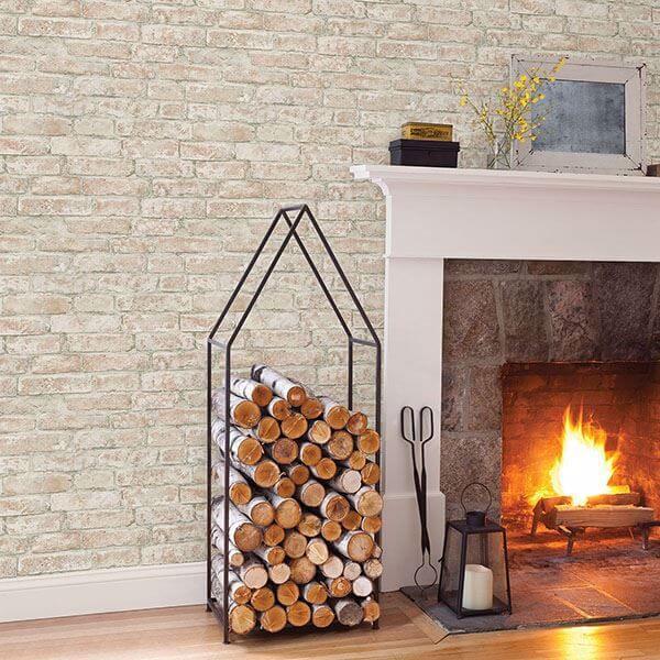 Arlington Multicolor Brick Wallpaper