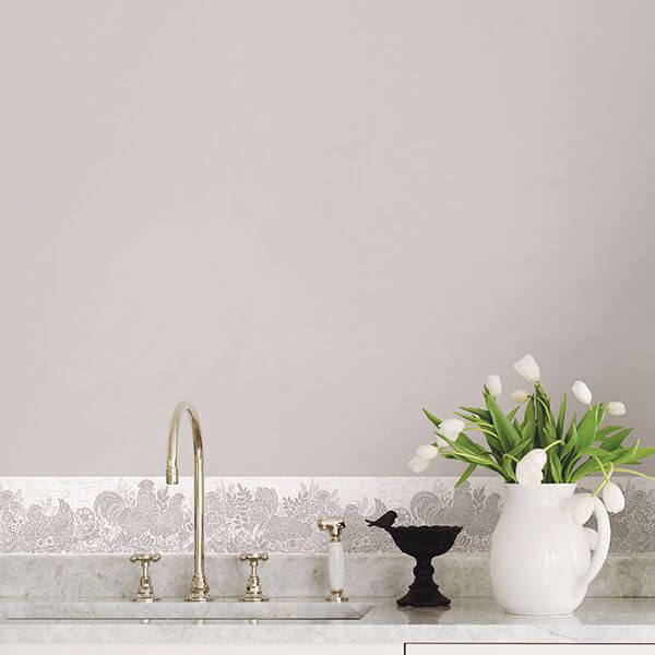 Parton Light Grey Chicken Wallpaper