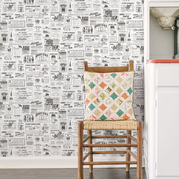 Adamstown Ivory Newspaper Classifieds Wallpaper