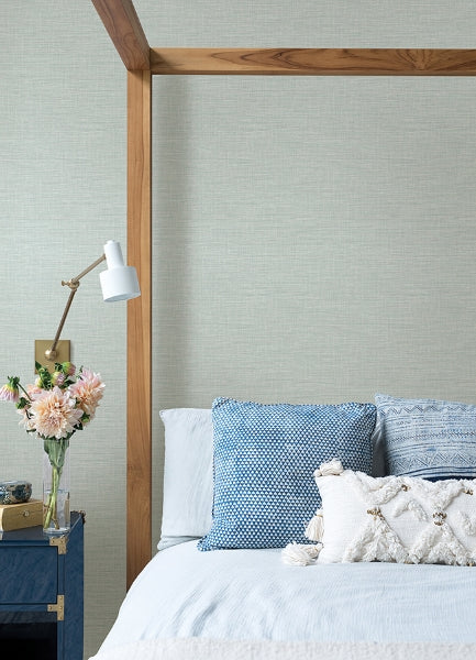 Exhale Light Blue Texture Wallpaper