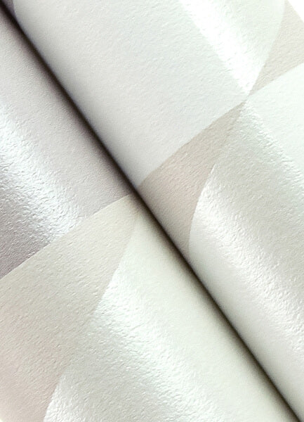 Inez Neutral Geometric Wallpaper