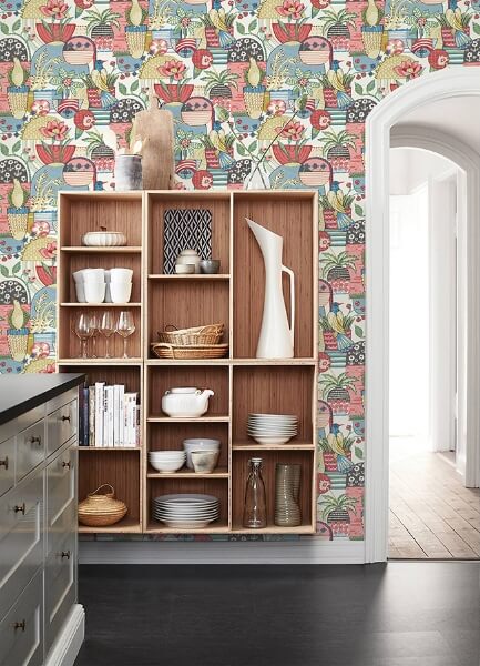 Fika Rose Blissful Birds & Blooms Wallpaper