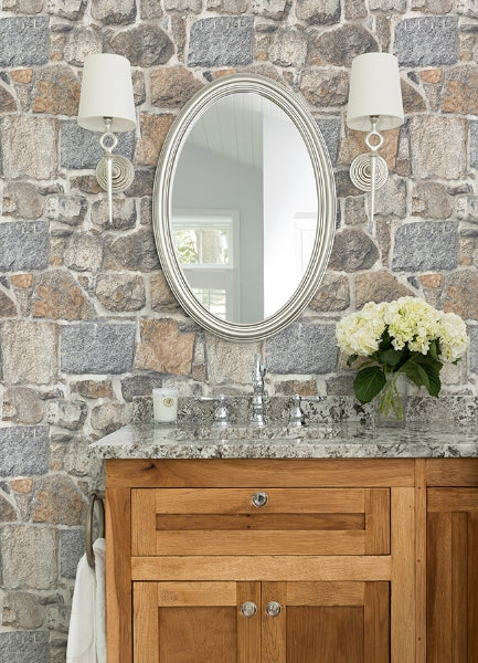 Axelle Rust Stone Wallpaper