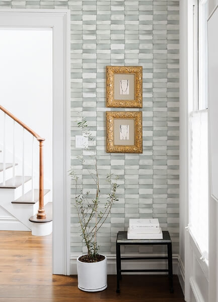 Braden Sage Tile Wallpaper