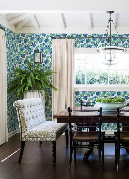 Jana Green Jacobean Wallpaper