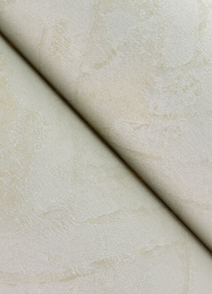 Amesemi Cream Distressed Herringbone Wallpaper