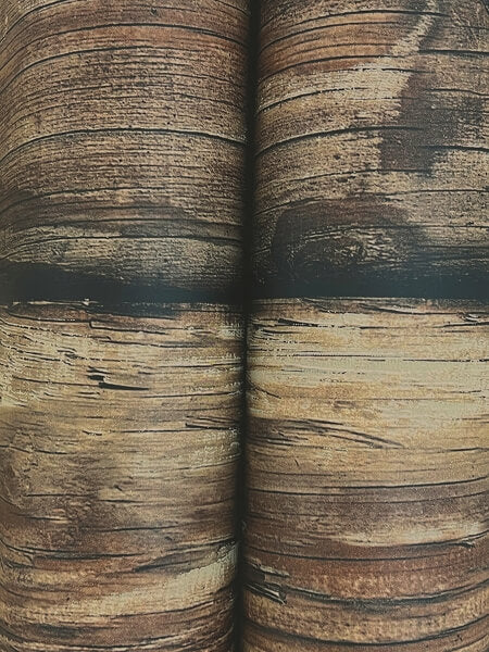 Bunkhouse Mahogany Wallpaper