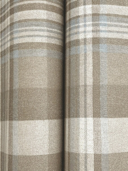 Dutton Plaid Light Brown Wallpaper