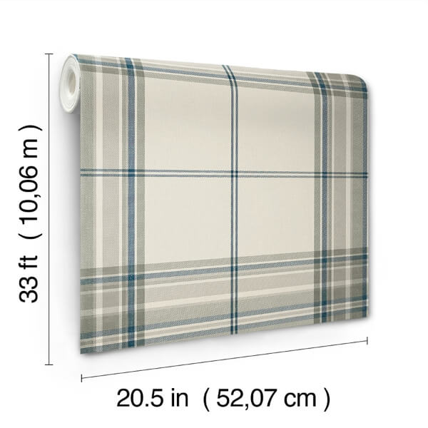 Westley Moss Plaid Wallpaper
