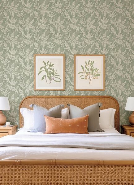 Anita Sage Woodland Floral Wallpaper