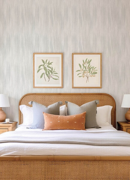 Elysian Stone Ikat Wallpaper