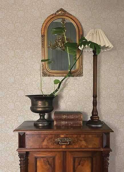 Hague Beige Floral Trail Wallpaper